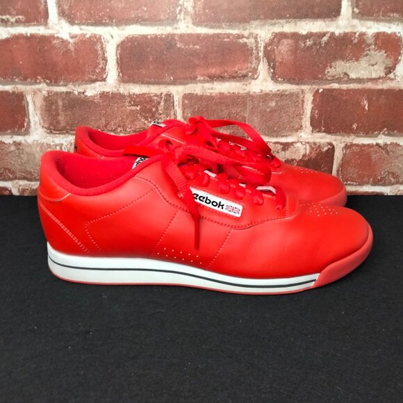 Reebok Shoes Womens Size 9.5 Red Princess Style 1Y3001 - Picture 4 of 7